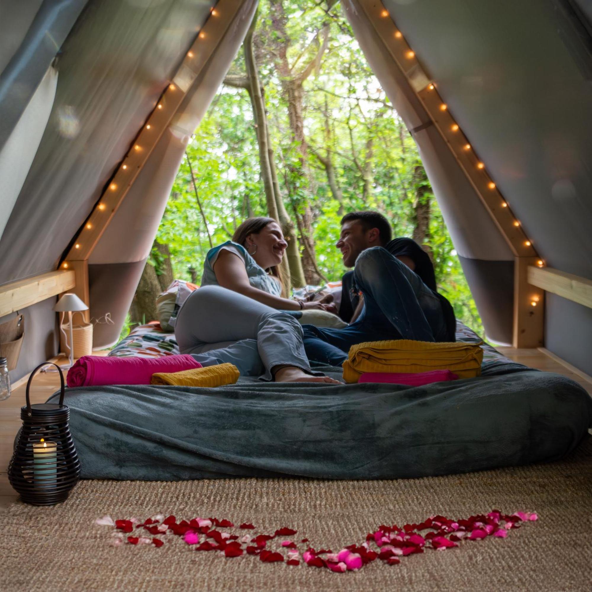 Tenda Tipi Glamping Mare By Smart-home Campo de lujo