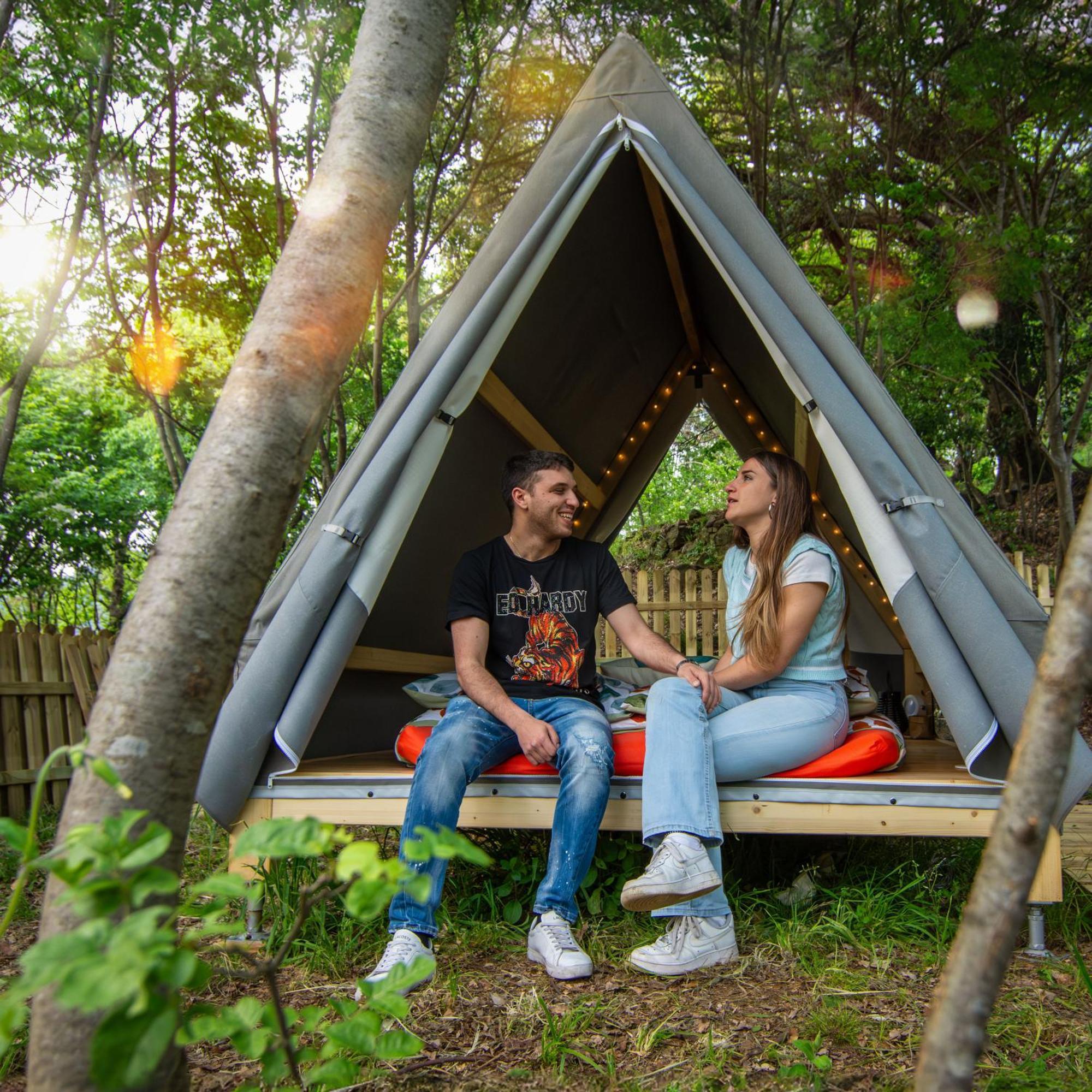 Campo de lujo Tenda Tipi Glamping Mare By Smart-home Génova